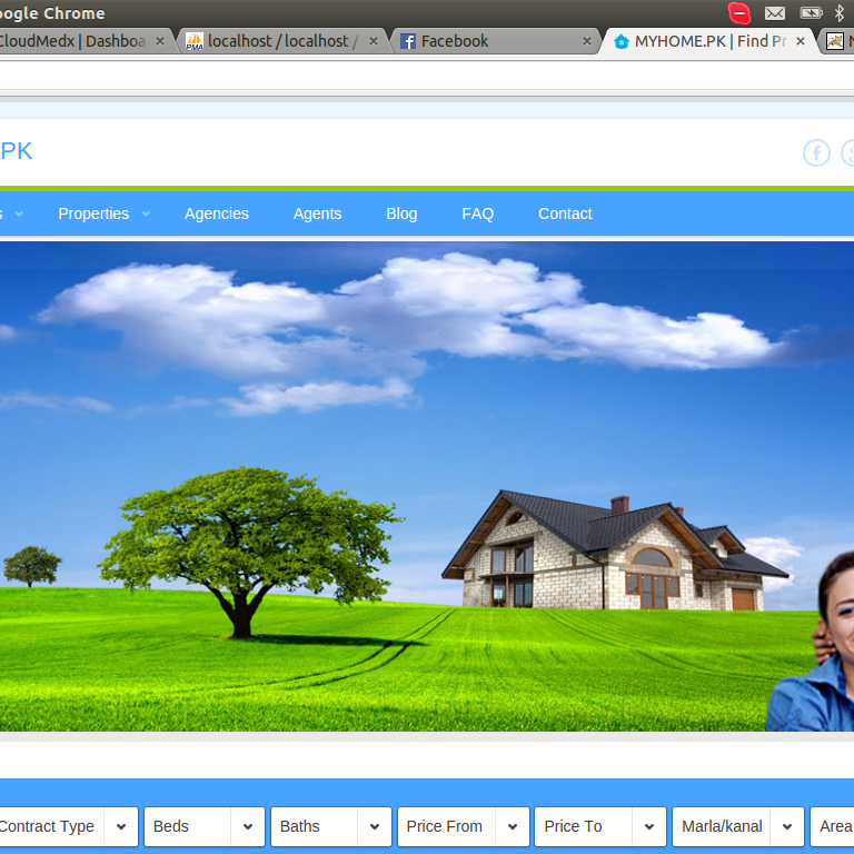 MyHome.pk Website